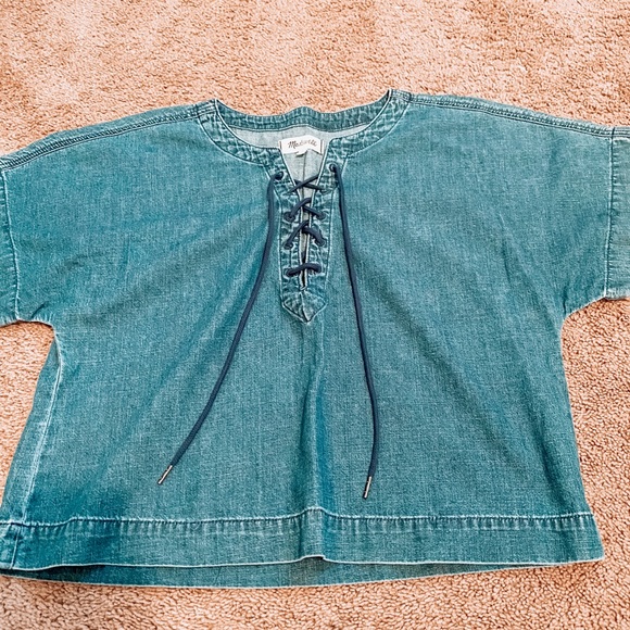 Madewell Tops - Madwell blue top ☆